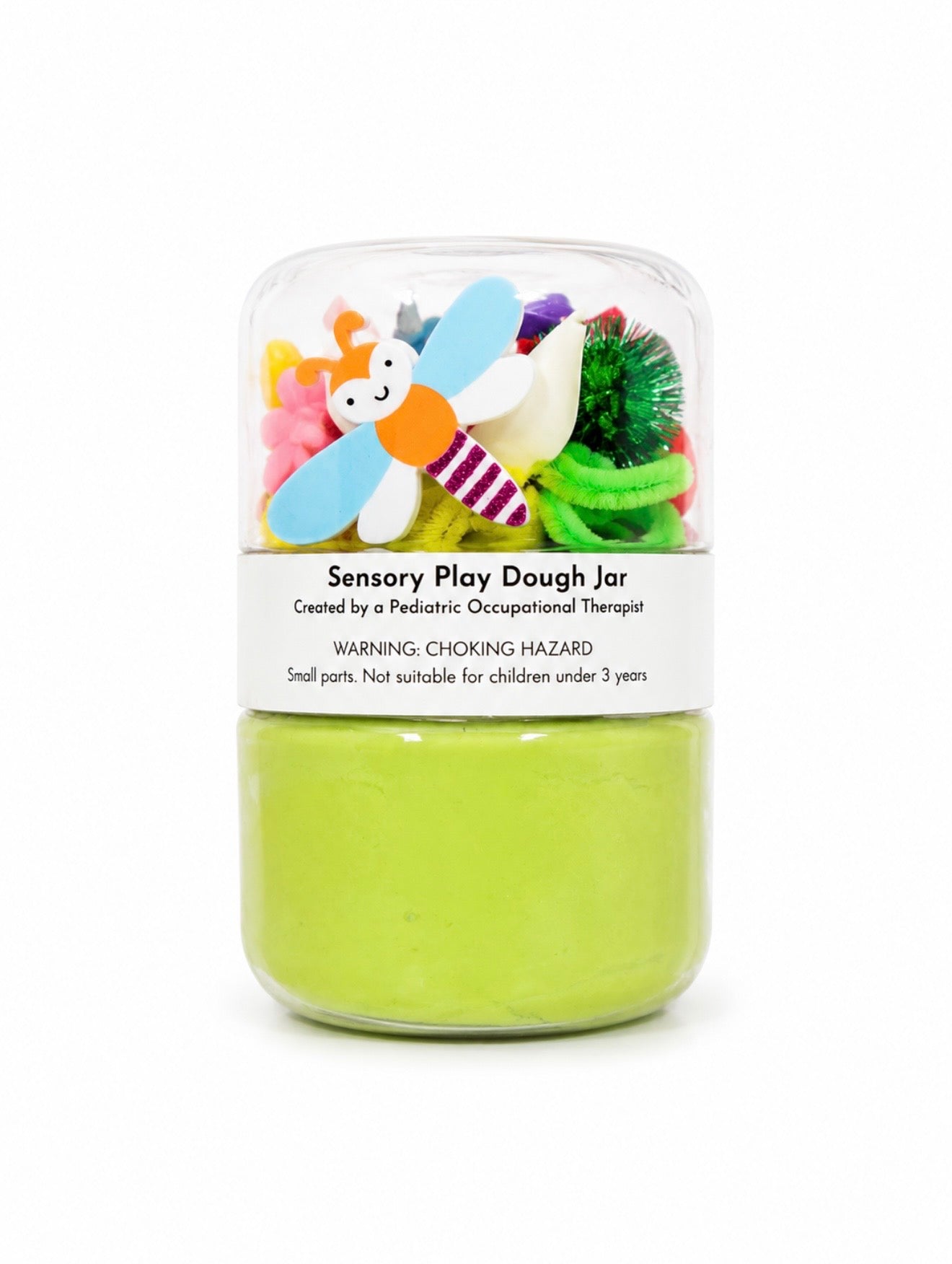 Fairy Garden Sensory Playdough Jar | Fine Motor Toy for Toddlers & Preschoolers